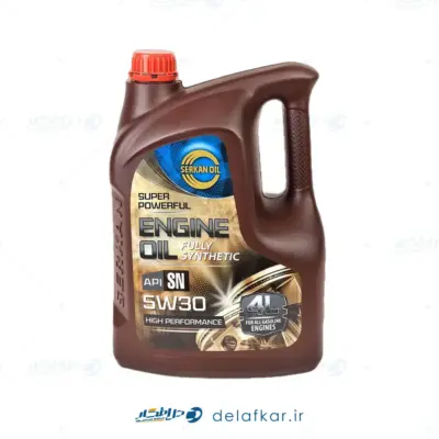 روغن موتور تمام سنتتیک سرکان 5W-30 API SN (4 لیتری)