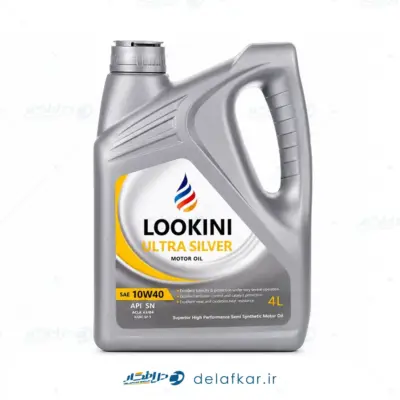 روغن موتور لوکینی اولترا سیلور 10W-40 API SN (4 لیتری)